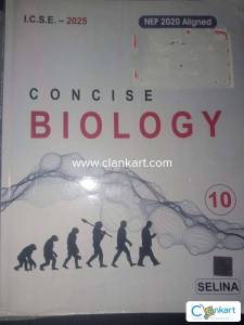 Selina Concise Biology Class 10 ICSE-2025