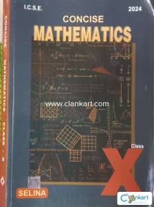 Selina Concise Mathematics (Class -X)