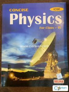 Selina ICSE Concise PhysicsTextbook for Class 9Latest Revised Edition