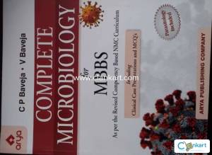 Sell 2nd Years MBBS Brand New Book-Complete Microbiology by CP Baveja