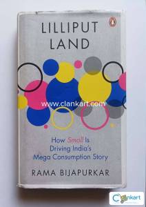 Selling book- Liliput Land by Rama Bijapurkar (free Bookmark))
