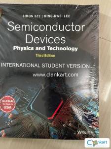 Semiconductor Devices: Physics and Technology