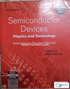Semiconductor Devices Physics and Technology - Simon Sze, Ming Kwei