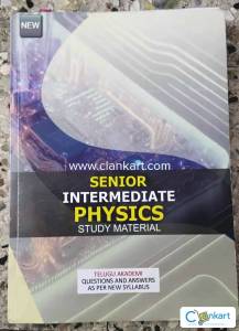 Senior Intermediate PHYSICS Study Material