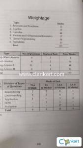 Senior Secondary School Mathematics Class 12