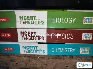 Set of 3 MTG NCERT at your fingertips (Bio/Chem/Phy)