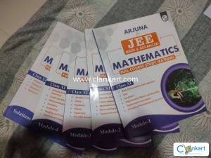 Set of 5 (including solutions) Arjuna for JEE MATHEMATICS Full course