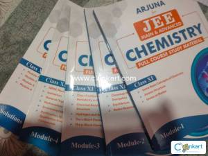 Set of 5 (including solutions) Arjuna for JEE main ,advanced chemistry