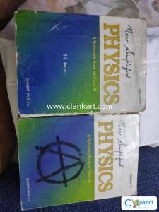 Set of New simplified physics class XI S.L.Arora both vol 1 and vol 2
