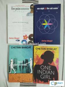 Set of four 4 Chetan Bhagat books