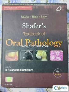 Shafer Oral Pathology Eight Edition Elsevier Pub for BDS