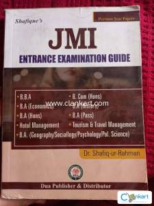 Shafique's JMI Entrance exam guide