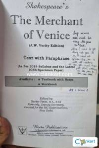 Shakespeare's The merchant of Venice (text with paraphrase)