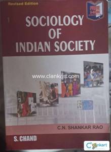 Shankar Rao sociology book grade 12 ISC