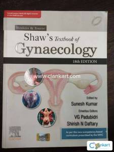 Shaw's Textbook of Gynaecology, 18 th Ed (Fresh, Unused)