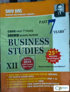 Shiv das - Business Studies Class 12th