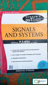 Signals And Systems Schaums Outlines Author HP HSU Adapted by R Ranjan