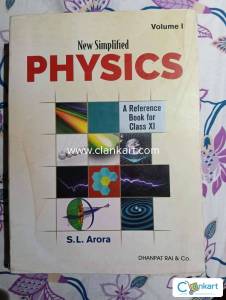 Simplified Physics (vol-1)class 11th-S.L. Arora
