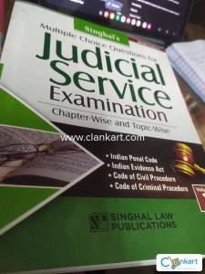 Singhal's MCQ for Judicial services Volume 1