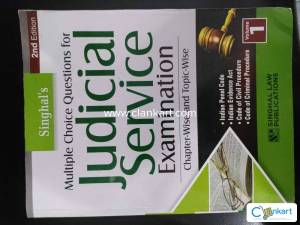 Singhal's judicial service MCQ volume 1