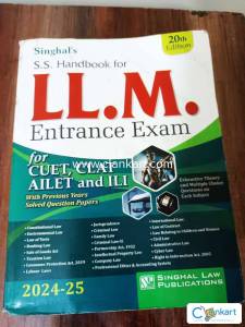 Singhal SS Handbook Guide for LL.M Entrance Examinations