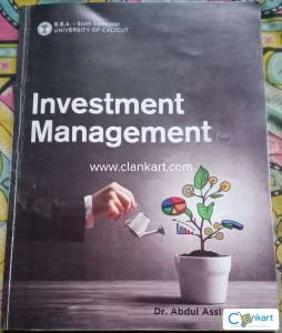 Sixth Semester BBA INVESTMENT MANAGEMENT Calicut University