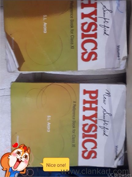 Sl arora physics class 11