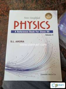 Sl arora physics for class 12