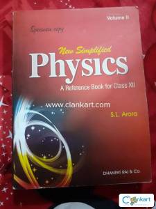 S.l.arora physics for class 12