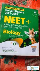 Sloved papers 2022-2005 Neet (biology)