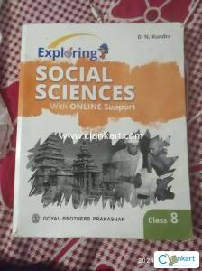 Social Science Class 8 by Goyal brothers prakashan NCERT