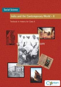 Social Science India and the contemporary World-II Textbook in History