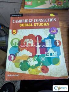 Social Studies ICSE Class 5 text book from Cambridge Collection