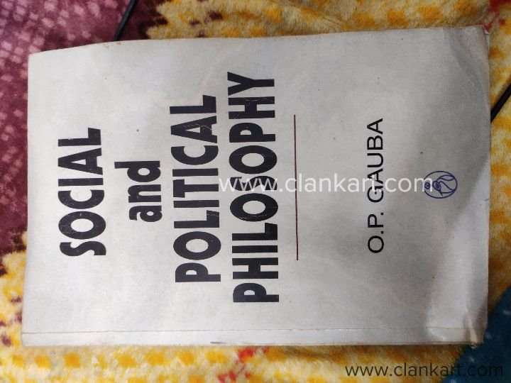Social and Political Philosophy by OP Gauba