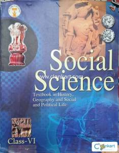 Social science textbook in history geography and social and political