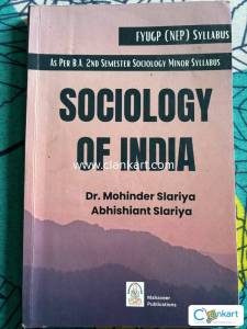 Sociology of india for B.A 2nd semester minor (FYUGP)(NEP)