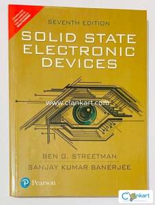 Solid State Electronic Devices Book By Ben G. Streetman