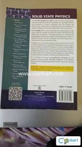 Solid state Physics for Engineering