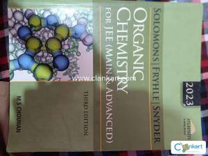 Solomon's organic chemistry for jee mains and advance