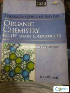 Solomon Fryhle Snyder Organic Chemistry for JEE Advanced - Chouhan