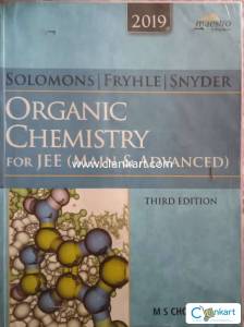 SolomonsFrhyleSnyder organic chemistry for jee by MS Chouhan