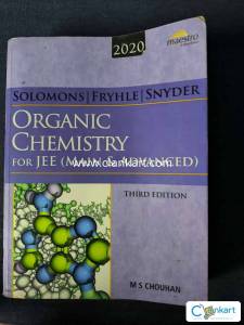 Solomons, Fryhle, Snyder Organic Chemistry for JEE