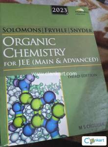 Solomons, Fryhle, Snyder Organic Chemistry for JEE: Main & Advance