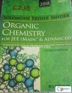 Solomons, Fryhle, Synder Organic Chemistry for JEE: Main and  Advance