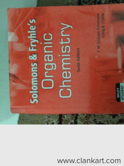 Solomons Fryhles Organic chemistry tenth edition