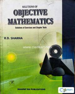 Solution of Objective Mathematics R.D Sharma + Calculus by S. Narayan