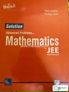 Solutions Advanced Problems in Mathematics for JEE Mains and Advanced