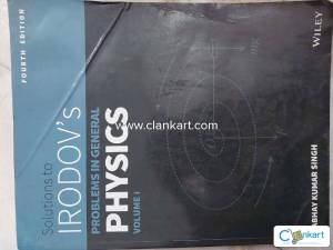 Solutions Irodov's problem in general physics vol 1
