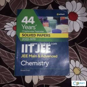 Solved papers 2022-1979 for IITJEE CHEMISTRY (JEE MAINS AND ADVANCED)