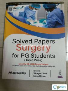 Solved papers Surgery for PG students by Arkaprovo Roy